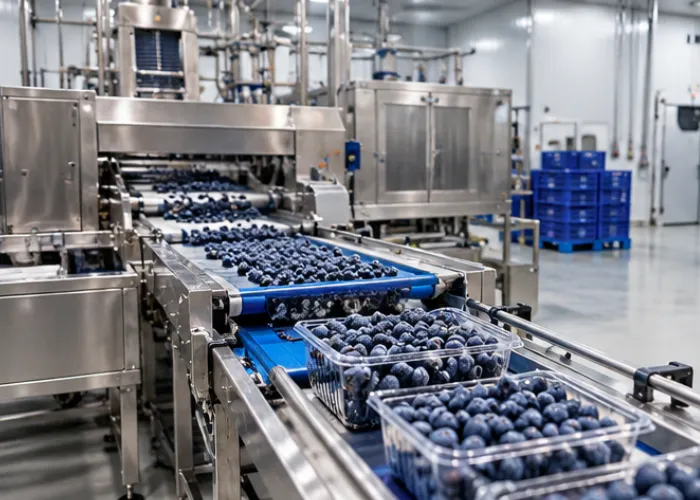 Berry processing and storage facility